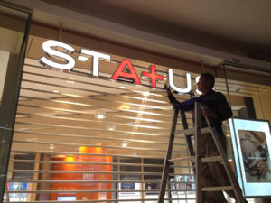 shop sign by isprint Sydney