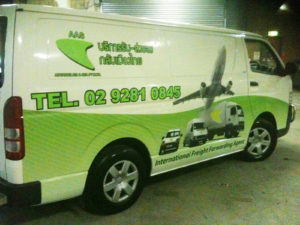 van vehicle graphics by isprint Sydney