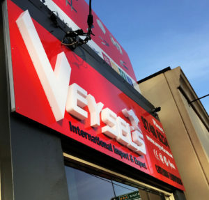 shop sign by isprint Sydney