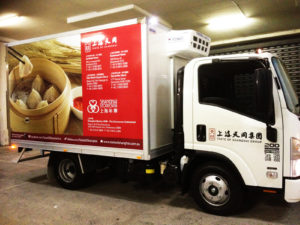 lorry vehicle graphics by isprint Sydney