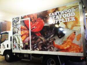 lorry vehicle graphics by isprint Sydney