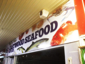 seafood shop sign by isprint Sydney