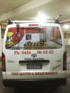 vehicle graphics by isprint Sydney