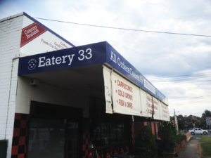cafe signage restaurant sign by isprint Sydney