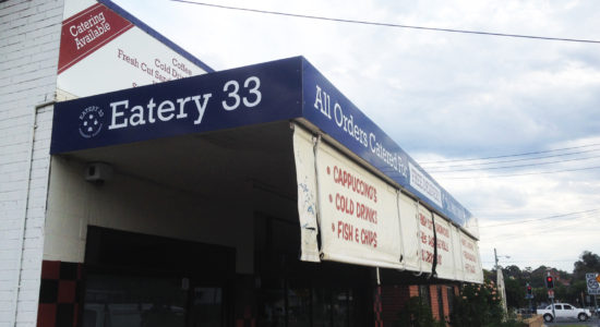 cafe signage restaurant sign by isprint Sydney