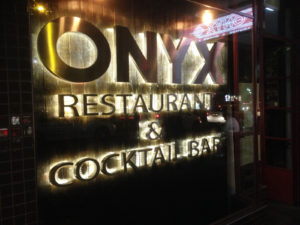 restaurant sign by isprint Sydney