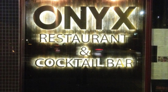 restaurant sign by isprint Sydney